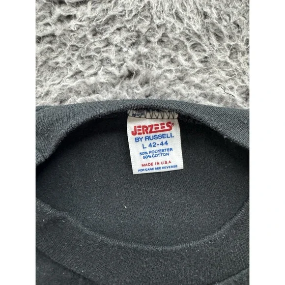 Vintage 1980's Humor Funny Tshirt "Can I Pay My Mastercharge With My Visa?" L - Picture 3 of 9